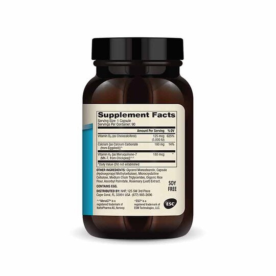 Calcium with Vitamins D3 & K2, Dr. Mercola